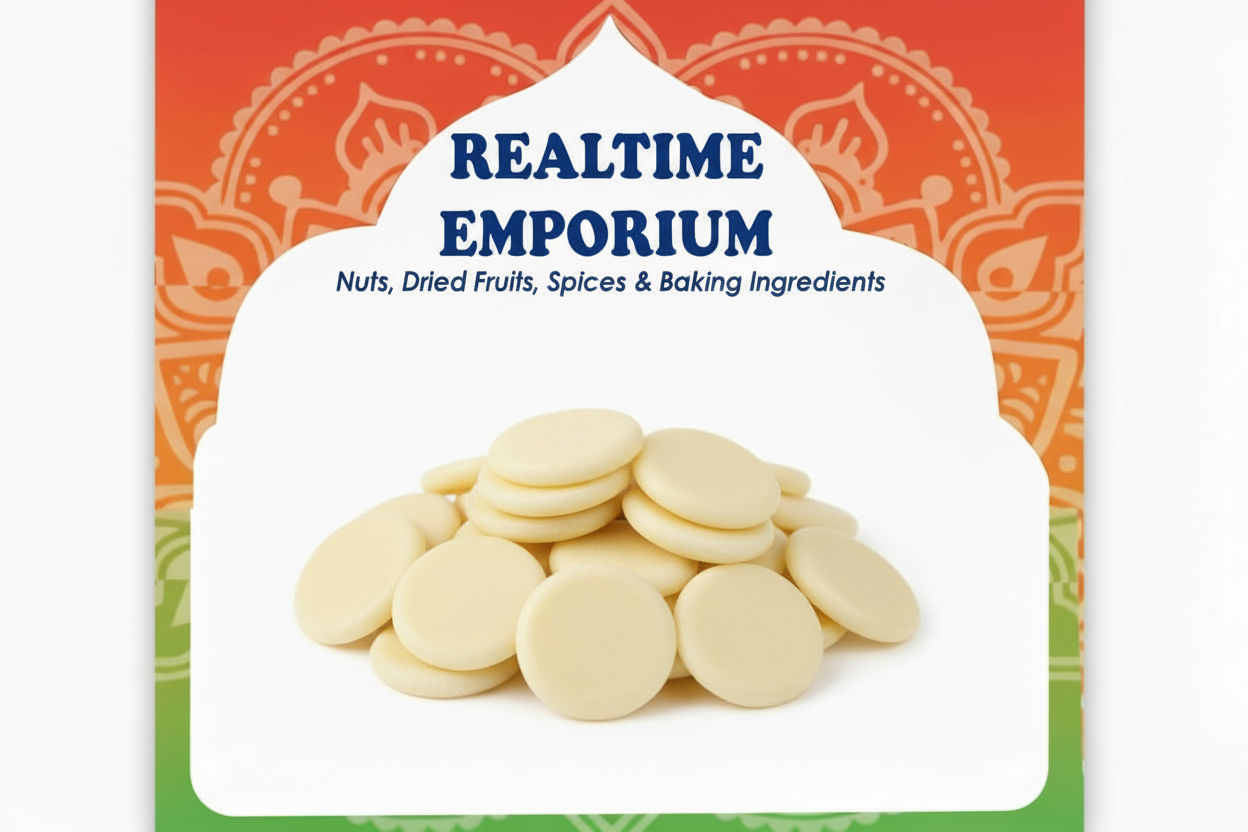 WHITE CHOCOLATE DISCS