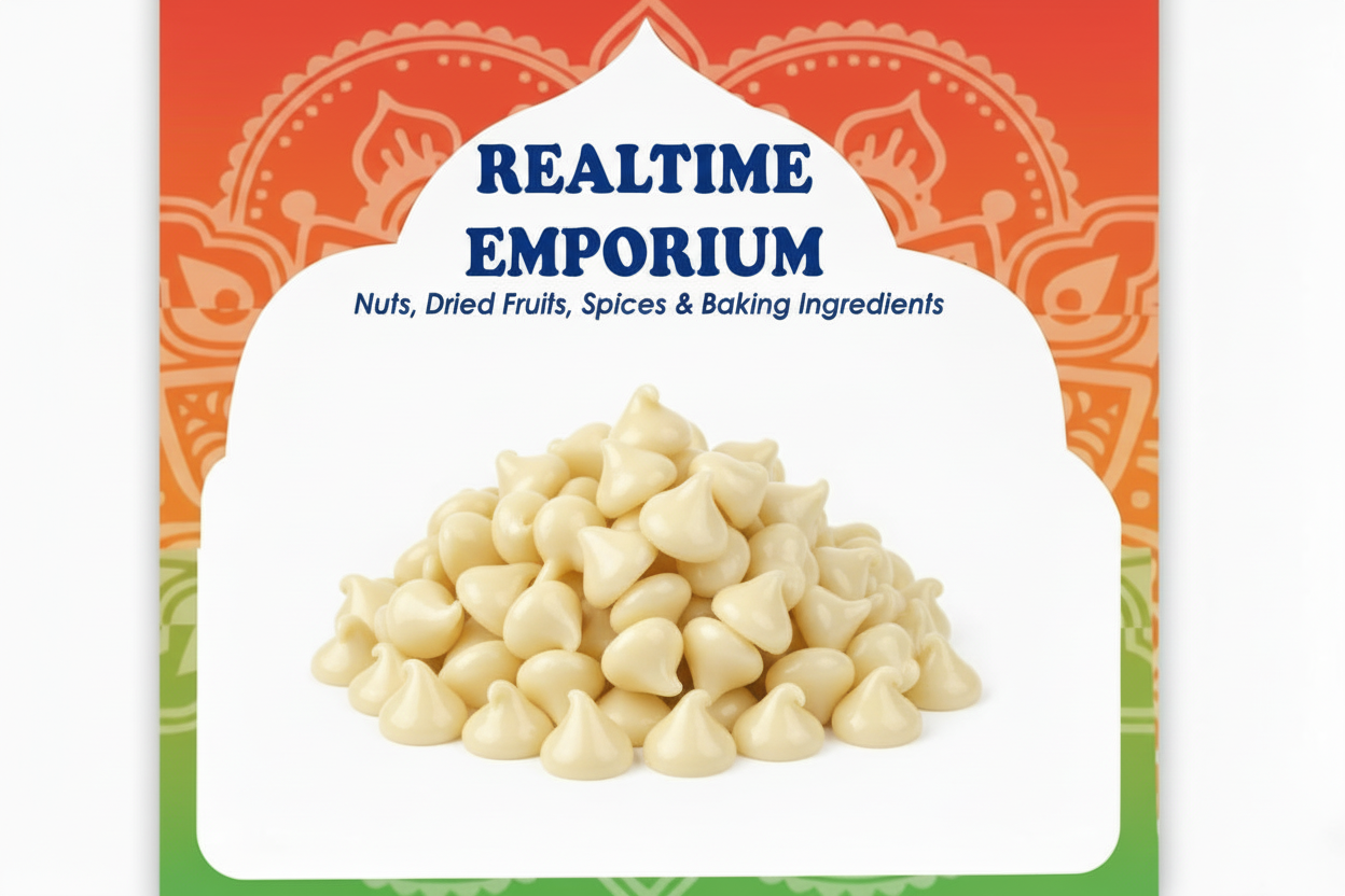 WHITE CHOCOLATE DROPS